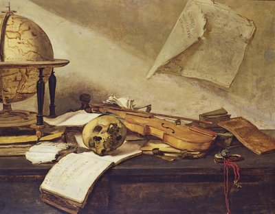 Memento Mori de David Teniers the Younger